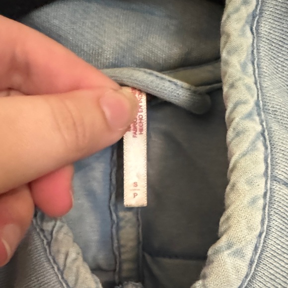 Free People Dolman Jacket - Denim Blue - Picture 3 of 9